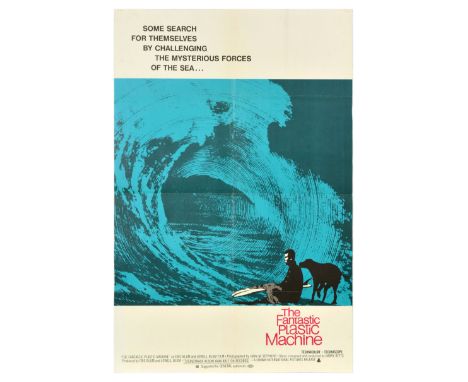 Original vintage movie poster for The Fantastic Plastic Machine, a 1969 sports documentary about surfing directed by Eric Blu