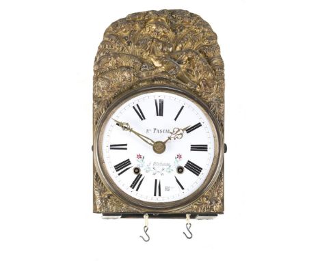 Comtoise clock (pendulum and weights missing)