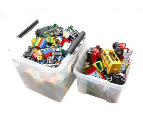 2 boxes of Lego Duplo toys