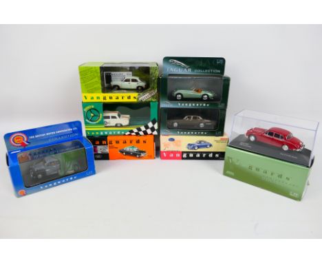 Vanguards - Eight boxed diecast vehicles from various Vanguard ranges. Lot includes VA07302 'Heroes of Australian Motor Sport