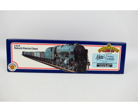 Bachmann - A boxed Bachmann OO gauge #31-201 Patriot Class 4-6-0 steam locomotive and tender, Op.No.45545 'Planet' in BR gree