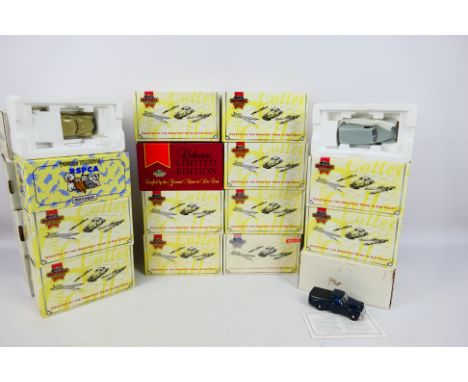 Matchbox Collectibles - 16 boxed diecast vehicles from various Matchbox Collectibles series. Lot includes YHN01-M Holden Pane