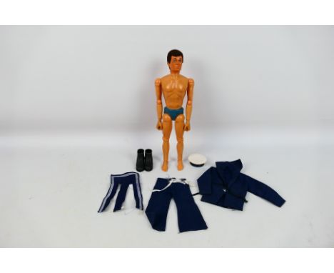 Palitoy - Action Man - An unboxed 1978 Action Man action figure with Flock hair and eagle eyes and gripping hands. This item 