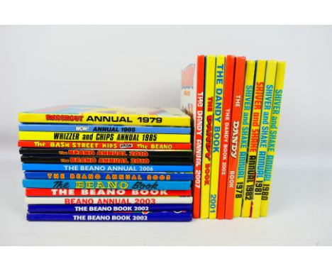 The Beano - The Dandy - Others - A group of vintage children's annual including The Dandy Book 2002; The Beano Book 1999; Shi
