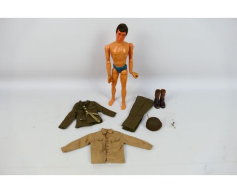 Palitoy - Action Man - An unboxed 1978 Action Man action figure with Flock hair, eagle eyes and gripping hands. This item com