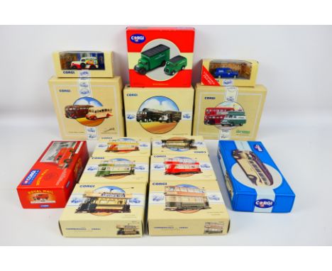 Corgi - Corgi Classics - A boxed collection of Corgi diecast vehicles form various series. Lot includes Corgi #07401 Land Rov