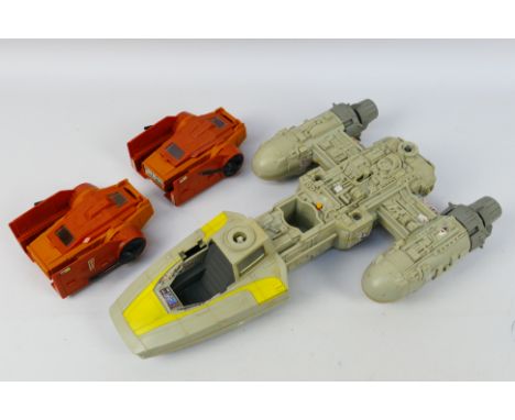 Kenner - Star Wars - An unboxed Star Wars Y-Wing Fighter from 1983. This item is Playworn with some slight discolouration to 