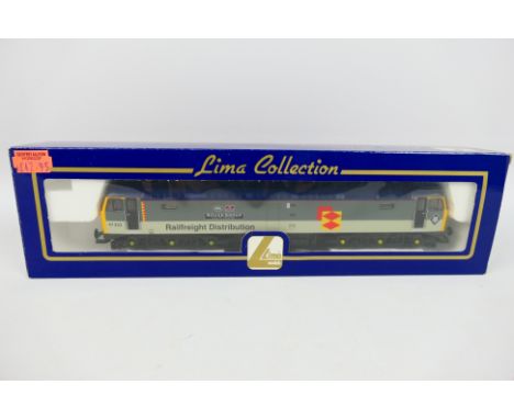 Lima - A boxed Lima Limited Edition OO gauge #205075 Class 47 diesel locomotive Op.No.47323 'The Rover Group' in Railfreight 