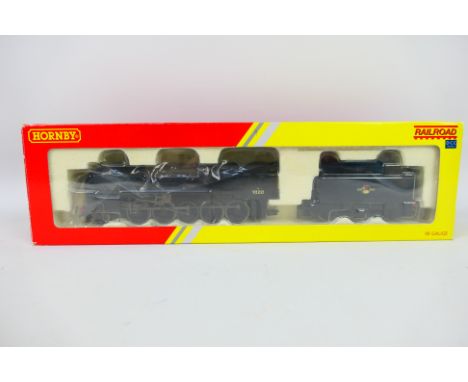Hornby - A boxed Hornby R2880 DCC READY OO gauge 2-8-0 Class BR 9F steam locomotive and tender Op.No.92221 in BR black late c
