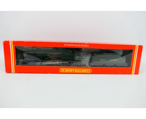 Hornby - A boxed Hornby R532 OO gauge 2-8-0 Class 28XX steam locomotive and tender Op.No.2859 in Great Western green livery. 