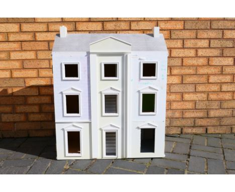 The Dolls House Emporium - A modern three storey Georgian style dolls house by The Dolls House Emporium. The front opening ho