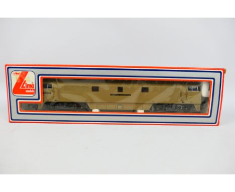 Lima - A boxed Lima OO gauge #205126 Class 52 diesel locomotive Op.No. D1023 'Western Enterprise' in BR desert sand livery. T