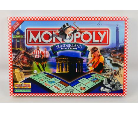 Monopoly - Parker - A boxed, factory sealed 'Sunderland Edition' Monopoly board game. The collectable game is presumed Mint b