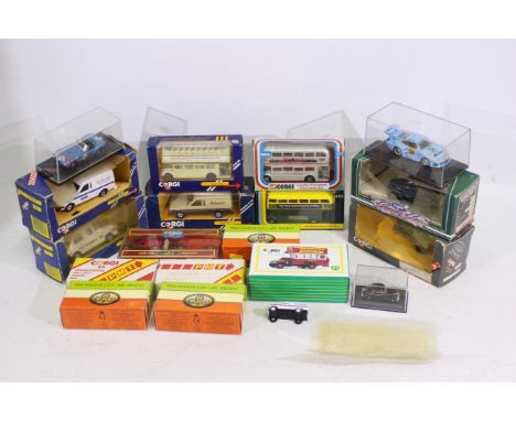 Corgi - Others - A boxed group of predominately Corgi diecast models, including Corgi #471 Silver Jubilee Bus; #469 London Bu