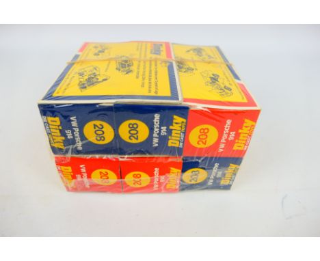 Dinky - Unsold Stock - A factory shrink wrapped trade pack of 6 x VW Porsche 914 models # 208. They appear untouched and Near