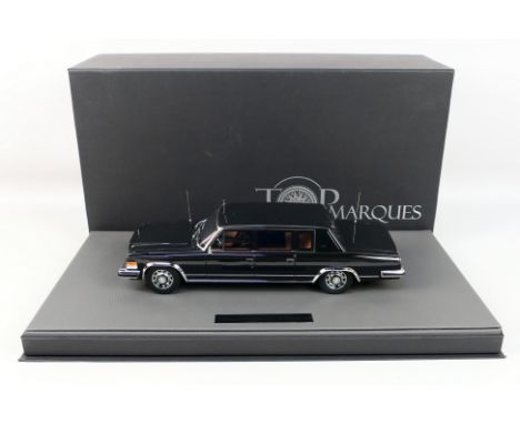 Top Marques Collectibles - A boxed Limited Edition Top Marques #TOP100A, 1:18 scale Zil Presidential Limousine. The model in 