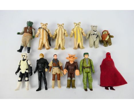 Kenner - Star Wars - A Collection of twelve Vintage Star Wars Figures from 1983 comprising of Chief Chirpa, Logray and Ree-Ye