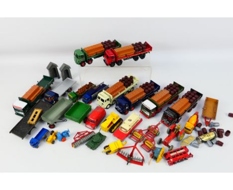 Corgi - Matchbox - EFE - Others - An unboxed group of vintage and contemporary diecast, which includes Corgi ERF Flatbed 'Flo