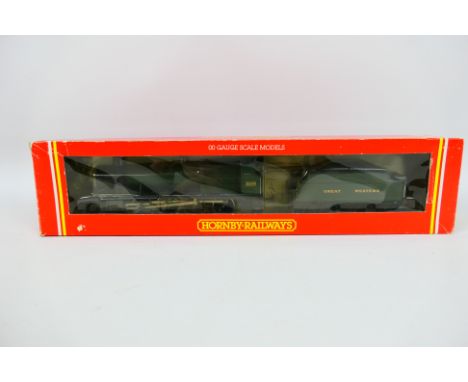 Hornby - A boxed Hornby R532 OO gauge 2-8-0 Class 28XX steam locomotive and tender Op.No.2859 in Great Western green livery. 
