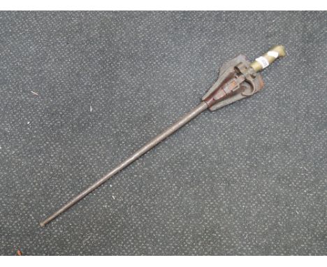 A 20th C bayonet in scabbard