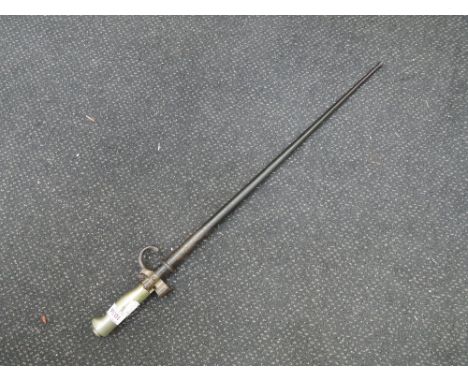 A 20th C bayonet in scabbard