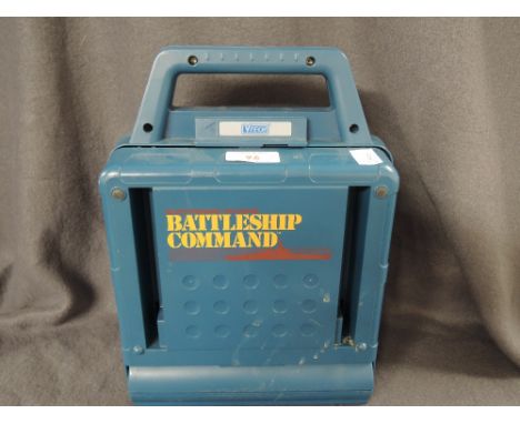 A vintage childrens electronic battleships game