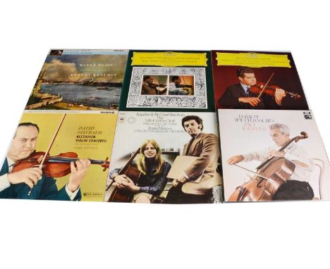 Classical LPs / Violin and Cello Music, thirteen LPs and a Box Set of mainly Violin and Cello Music with artists including Ja