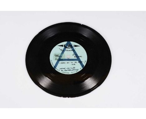 The Cavaliers 7" Acetate, Hold On To My Baby b/w Dance Little Girl 7" Acetate - 'lts' labels with written titles and informat