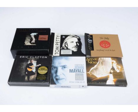CD Box Sets, fourteen Box Sets with artists comprising Fleetwood Mac, Tom Petty, Stevie Nicks, Procol Harum, The Rolling Ston