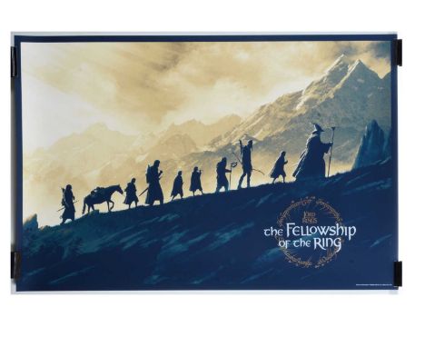 Lord of the Rings (2001) Poster Print / Matt Ferguson, a limited Edition Hand Numbered (79/275) Print by Matt Ferguson - roll