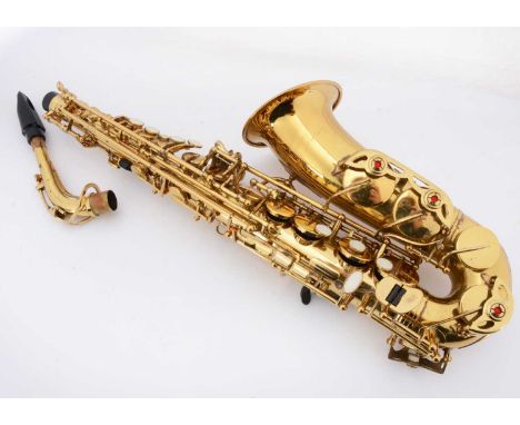 Berkeley Saxophone, Berkeley Alto Saxophone s/n N50950 overall good condition no obvious bumps but with odd spots of tarnishi