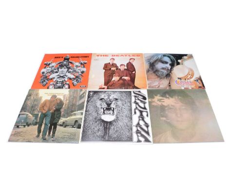LP Records, approximately forty albums of mainly Sixties and Early Seventies with artists comprising The Beatles, John Lennon