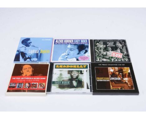 Blues CDs, approximately one hundred and twenty albums and Box Sets of mainly Blues with artists including Paul Butterfield, 