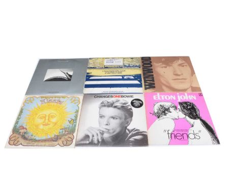 LP Records,  approximately seventy-five albums with artists including David Bowie, Steely Dan, Klaatu, Elton John, Yoko Ono, 
