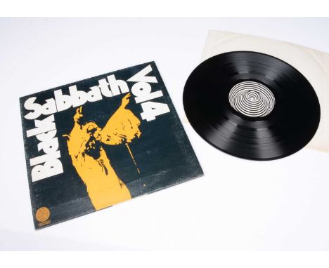 Black Sabbath LP, Black Sabbath Vol 4 LP - Original UK Release 1972 on Vertigo (6360 071) - Gatefold Sleeve with Booklet, Swi