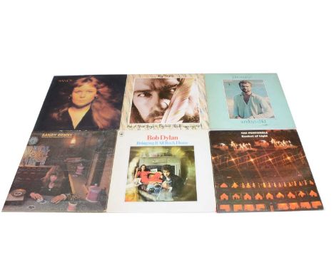 Folk / Folk Rock LPs, approximately forty albums of mainly Folk and Folk Rock with artists including Fairport Convention, San