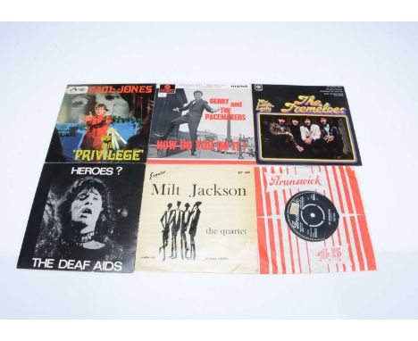 Sixties 7" Singles / EPs, approximately two hundred singles and thirty-five EPs, mainly from the Sixties with a few later and