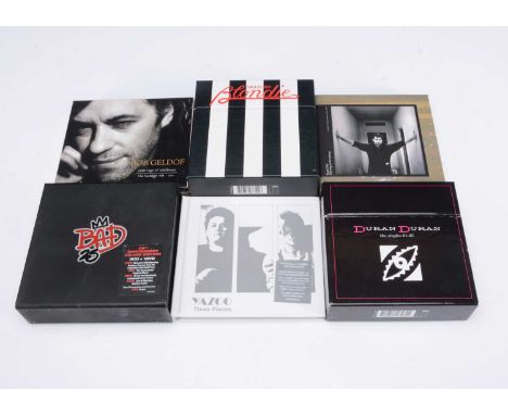 CD Box Sets, fourteen Box Sets with artists comprising Blondie, Duran Duran, Lloyd Cole, Bob Geldof, Yazoo, Michael Jackson, 