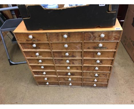 A twenty four drawer tool chest 