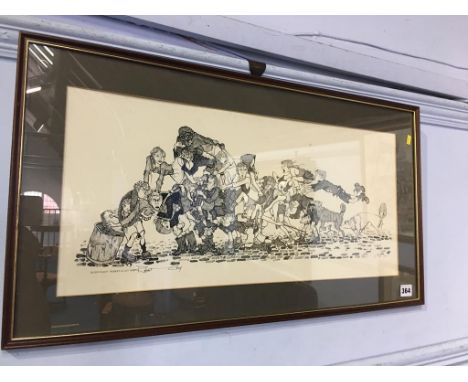A print by Robert Olley, dated 1978