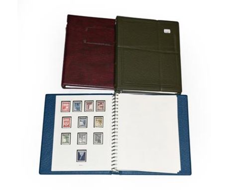 Austria collection in three albums, 1850-1950s, with classic imperfs incl. 1851 blue Mercury four margins on newspaper wrappe