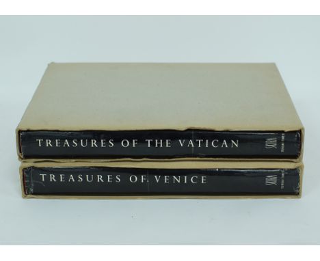 Art - Two vol.: Treasures of the Vatican, Calvesi Maurizio, publ. London The Sunday Times, 1962; Treasures of Venice, Michela
