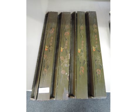 A selection of vintage Japan lacquer games counter containers