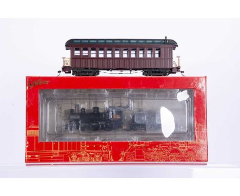 Spectrum by Bachmann American Outline HO/On30 Gauge Steam Locomotive and Observation Car, both boxed, HO gauge 80102 Baldwin 