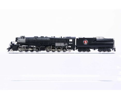 Oriental Limited H0 Gauge Great Northern R-1 2-8-8-2 Closed Cab Factory Painted Black, made by Samhongsa, Korea, in original 
