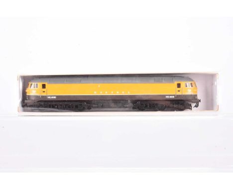 Silver Fox or similar 00 Gauge HS4000 'Kestrel' Prototype Diesel Locomotive with Bachmann chassis, finished in brown, yellow 