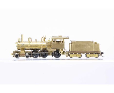 Nickel Plate Products H0 Gauge Chicago Burlington &amp; Quincy K-2 Ten Wheeler,  made by NAP, Japan, unpainted, in original b