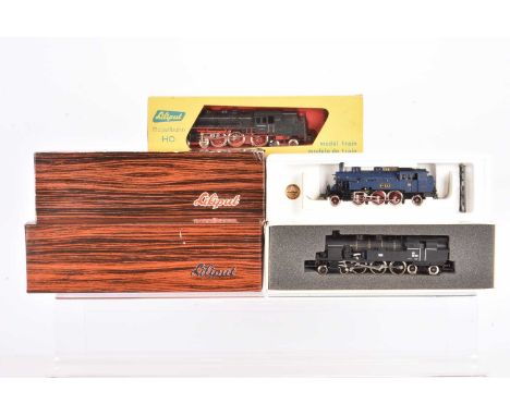 HO Gauge German Steam Tank Locomotives by Liliput,  all boxed, 103 BR 62003 in black DR livery, 78 20 BR 8415 Alsace Lorraine
