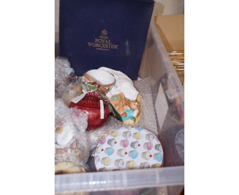 Box to include Royal Worcester, Sylvac &amp; Others