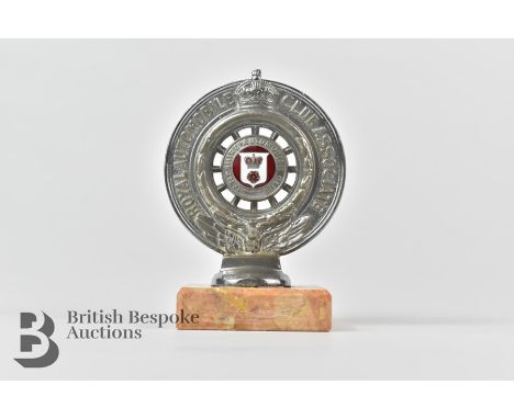 Royal Automobile Club - a rarely found 'County Client' membership badge for the Hampshire Automobile Club.&nbsp;